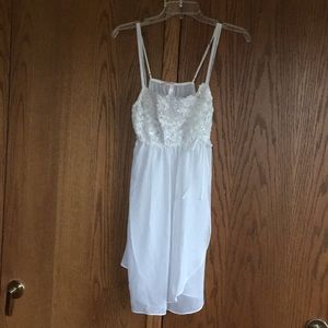 NWT sheer beaded lingerie. Size medium